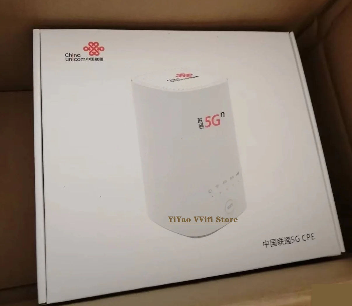 Imagem -02 - Cpe Roteador sem Fio Modem Desbloqueado China Unicom Wi-fi Cartão Sim Vn007 Mais 5g 23 Gbps Nsa SA nr n1 n3 n8 N20 N21 N77 N78 N79 Novo