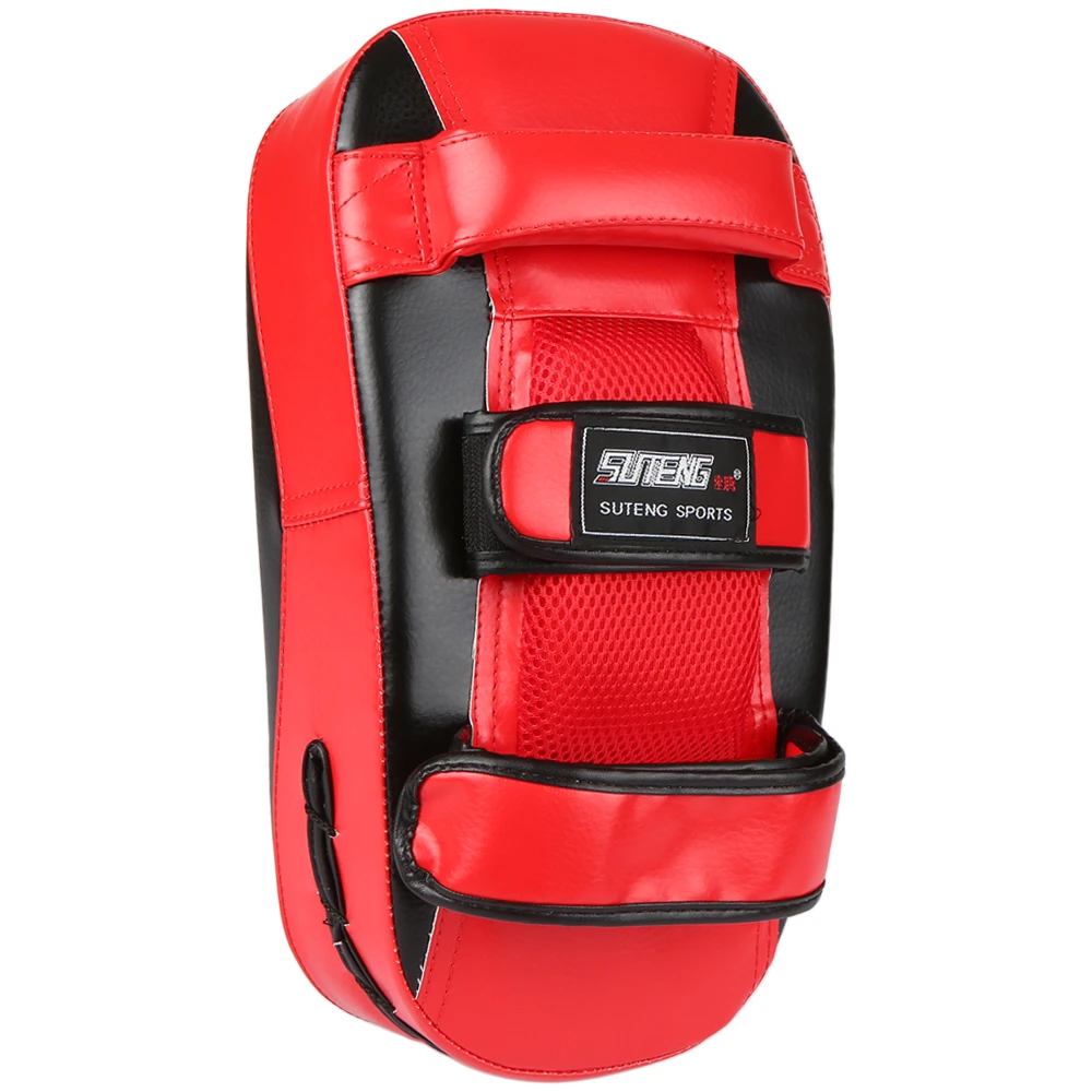 Boxing Glove Kick Boxing Muay Thai Punching Pad Curved Strike Shield Boxing Training Mitt Punching Pad Sports Practice Equipment