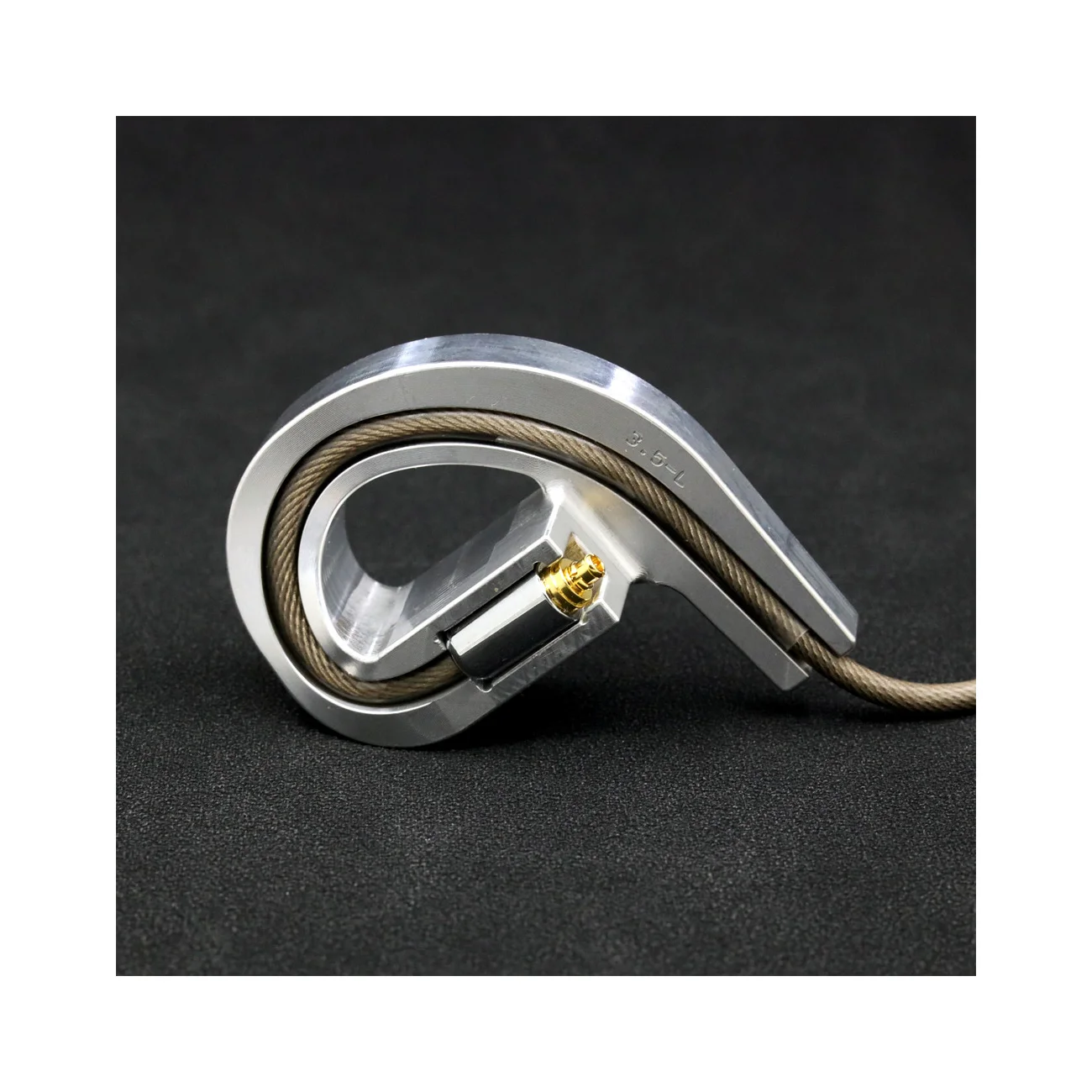 1 pair  4.5mm/6mm Wire OD  IEM In Ear Earphone Earhook Molding Mold For DIY Custom Handmade Repair Earphone Cable LN008454