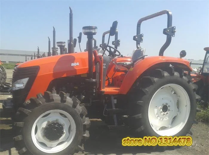 Large Agricultural Transport Machinery Farm Working Machine Large Four Wheel Tractor