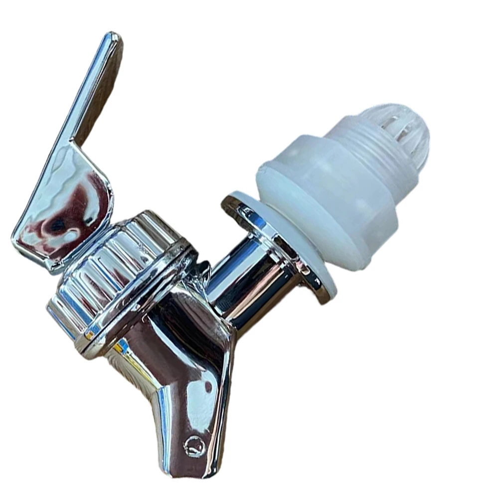 Wine Bottle Faucet with 15mm Plastic Thread for Water Tank Mounting and Beverage Dispensing in Multiple Environments