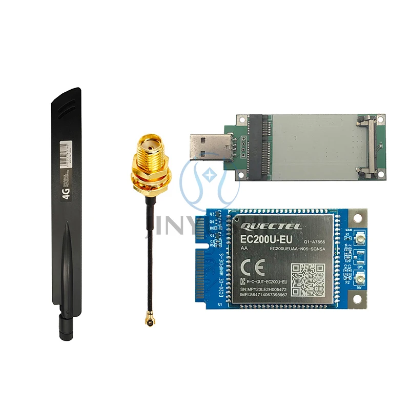 Imagem -02 - Módulo Mini Pcie com Slot para Cartão Sim Lte Cat1 4g Ec200ueuaa-n05-sgnsa Quectel-ec200u-eu