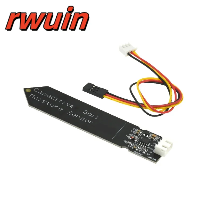 1/5/10pcs Capacitive Soil Moisture Sensor Corrosion Resistant for Arduino Moisture Detection Garden Watering DIY