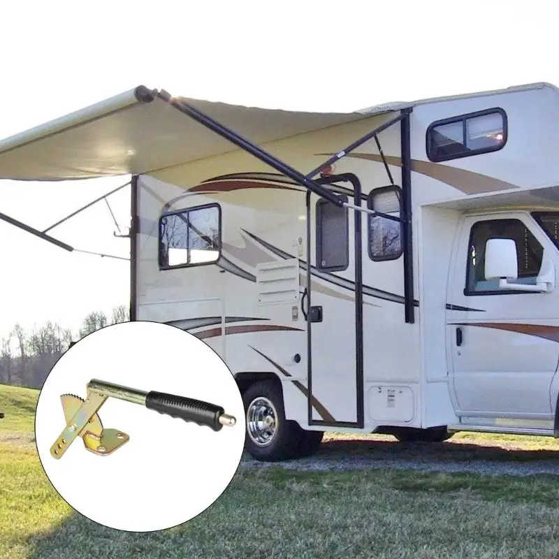 J0MA Metal Tow Bar Connector Parking Lever Bracket Designed For Caravans Ensuring Reliable Stopping Power On Adventures