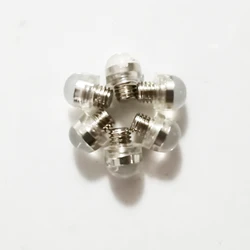 이발사 교체 나사, 나사 범퍼, 헤어 가위, 가위 스토퍼, 하이 퀄리티, 2.5mm 또는 3.0mm, 100 개/몫