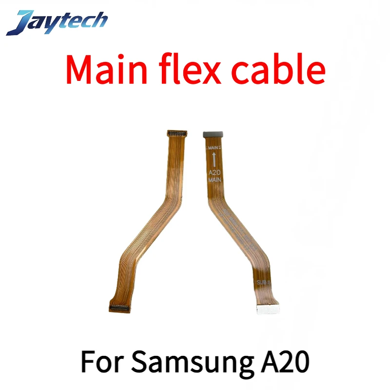10PCS Main Motherboard Flex Cable Replacement Parts For Samsung A10/A10S/M15/A15/A20/A20S/M14/A21S/A217/A24/A25