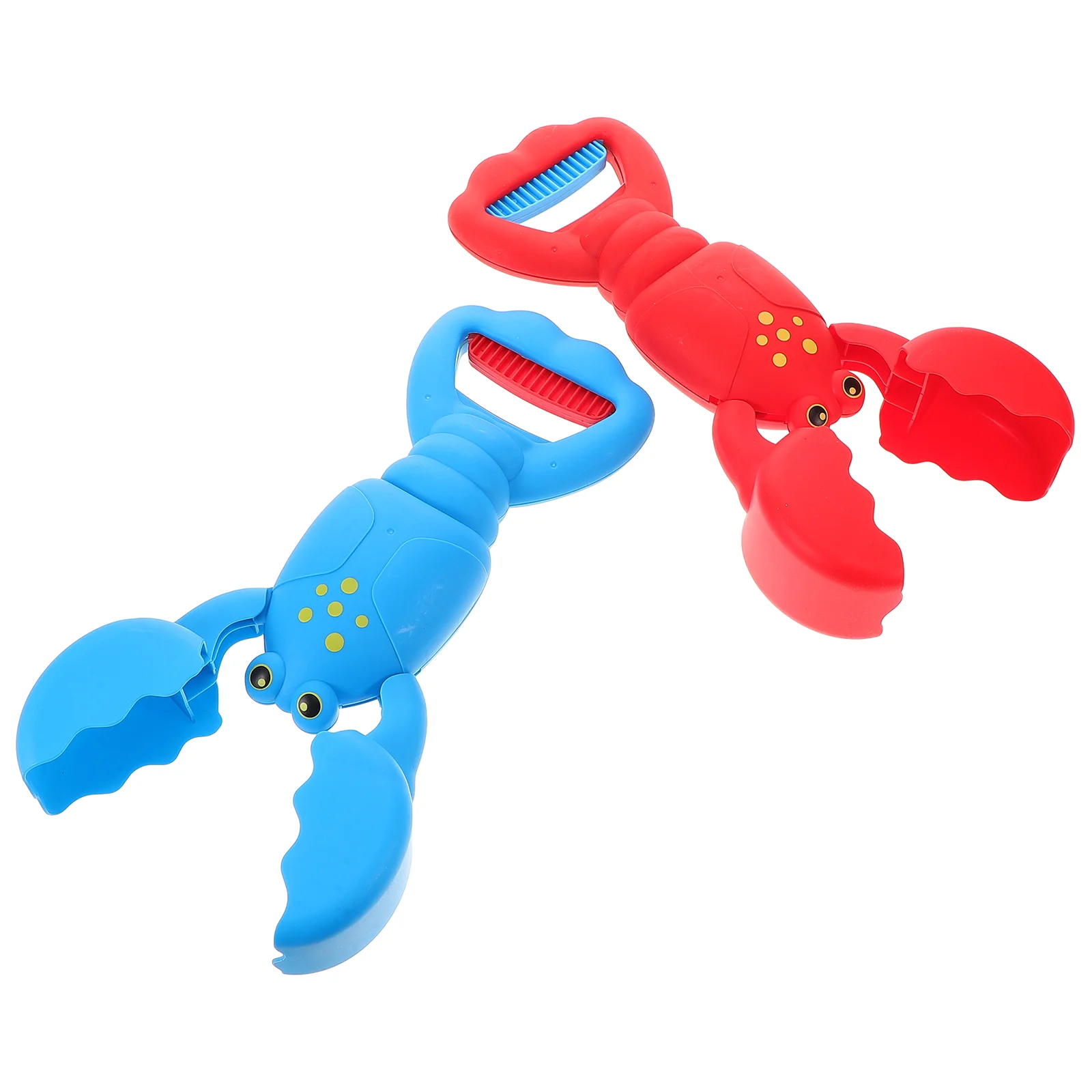 2 ชิ้นกุ้งก้ามกรามคว้าของเล่น Sandbox Digger Grabber ผู้ใหญ่ Crab Claw Beach Claws พลาสติก Seaside