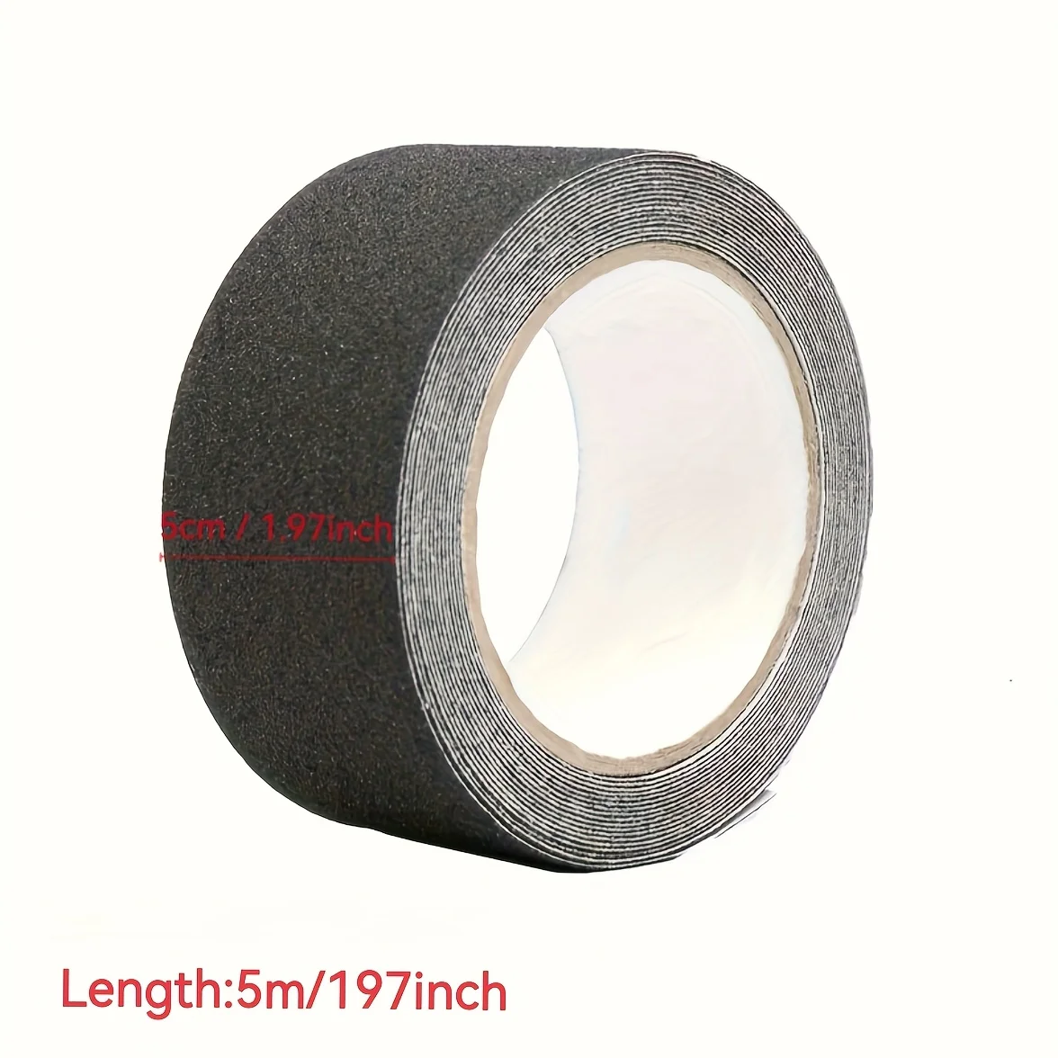 5m Anti-Slip Tape, Outdoor Anti-Slip Stickers, High-Friction Non-Slip Traction Tape, Abrasive Adhesive for Stairs, Safety Tread