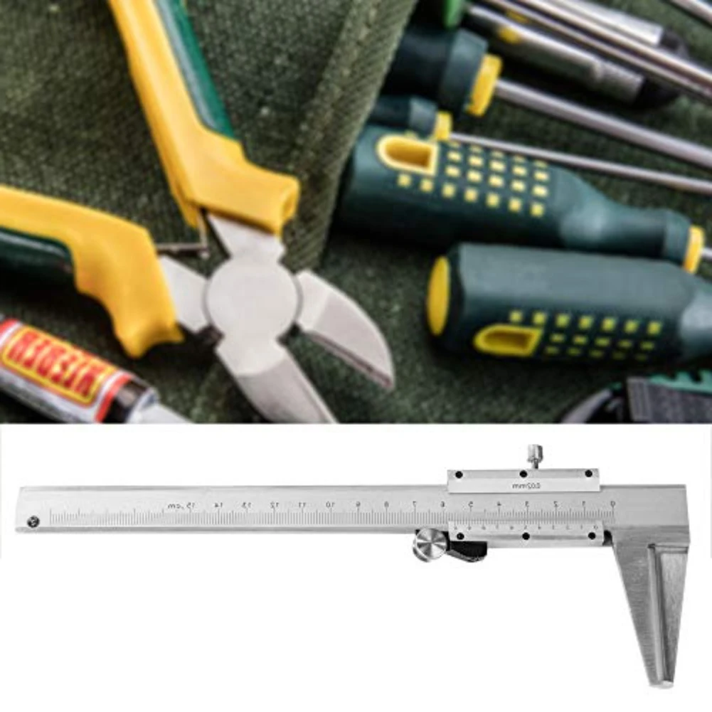 High Accuracy Vernier Caliper Carbon Steel 0 150 200 300mm for Measuring Outside Diameter Inside Diameter Depth Step