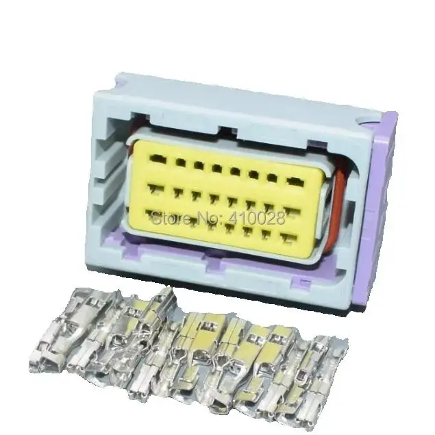 worldgolden 24pin Oil to gas computer board ECU plug 24 line car 24 way ECU connector 211 PC249S8005 211PC249S8005