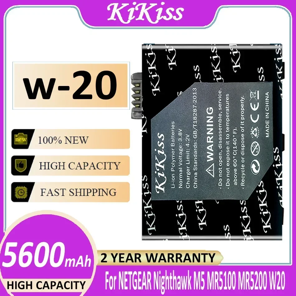 For NETGEAR Nighthawk M5 MR5100 MR5200 W20 Wireless Router w-20 5600mAh Router Battery