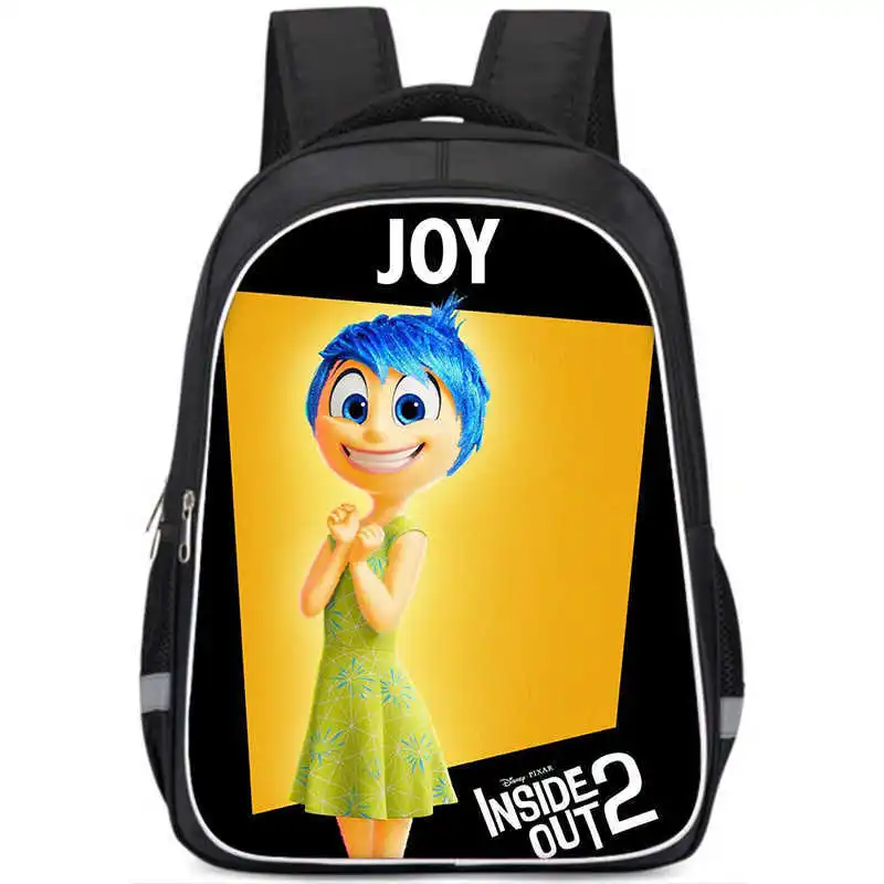 Inside Out 2 embarrassment Backpack disgust fear anger joy envy Character kawii  Print anxiety Storage Schoolbag Kids Gift