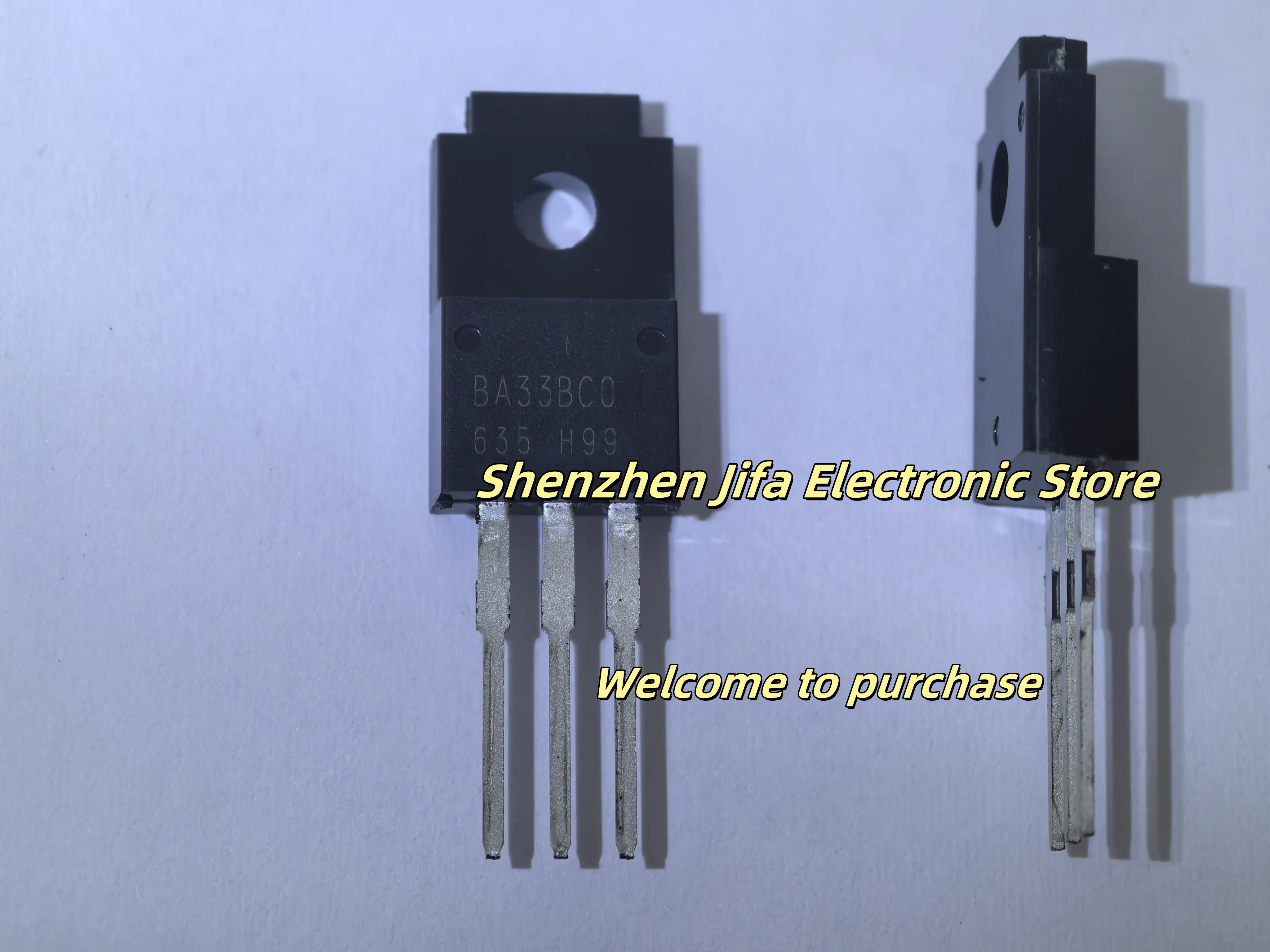NEW BA33BC0 BA33BC0T BA33BCO ROHM  1A TO-220FP