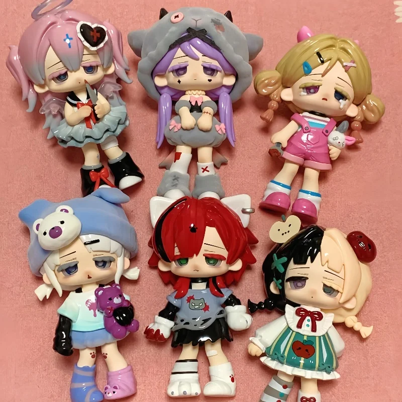 

В наличии Missy Sweet Mourning Lolita Series слепая коробка милые экшн-фигурки игрушки аниме фигурки куклы Декор игрушка подарок на день рождения