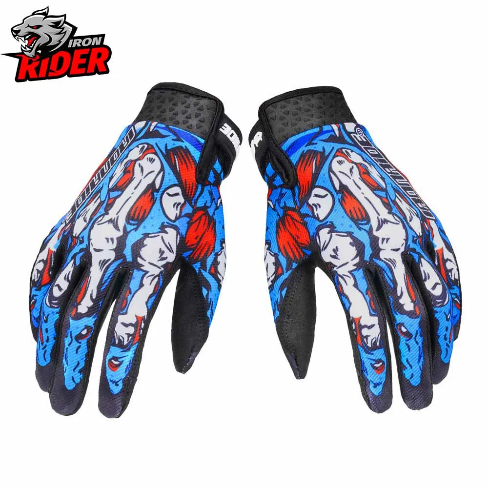 New Off-road Motorcycle Gloves For Summer Breathable Full Finger Riding Mountain Off-road Bike Gloves Motorcycle Equipment M-2XL