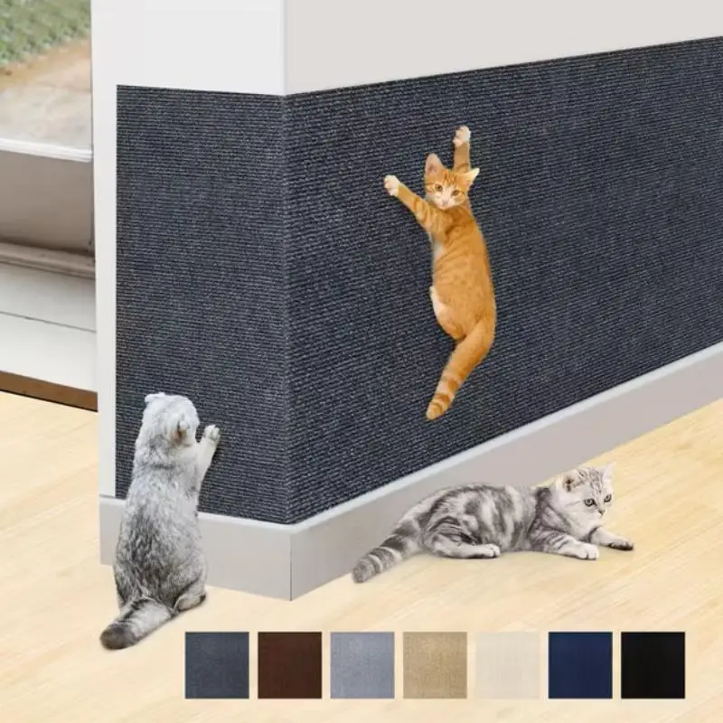 Cat Scratcher Sofa Protector Reusable Anti-Scratch Pad Board 5 Colors No Residue for Living Room Couch Protection Cat Lovers