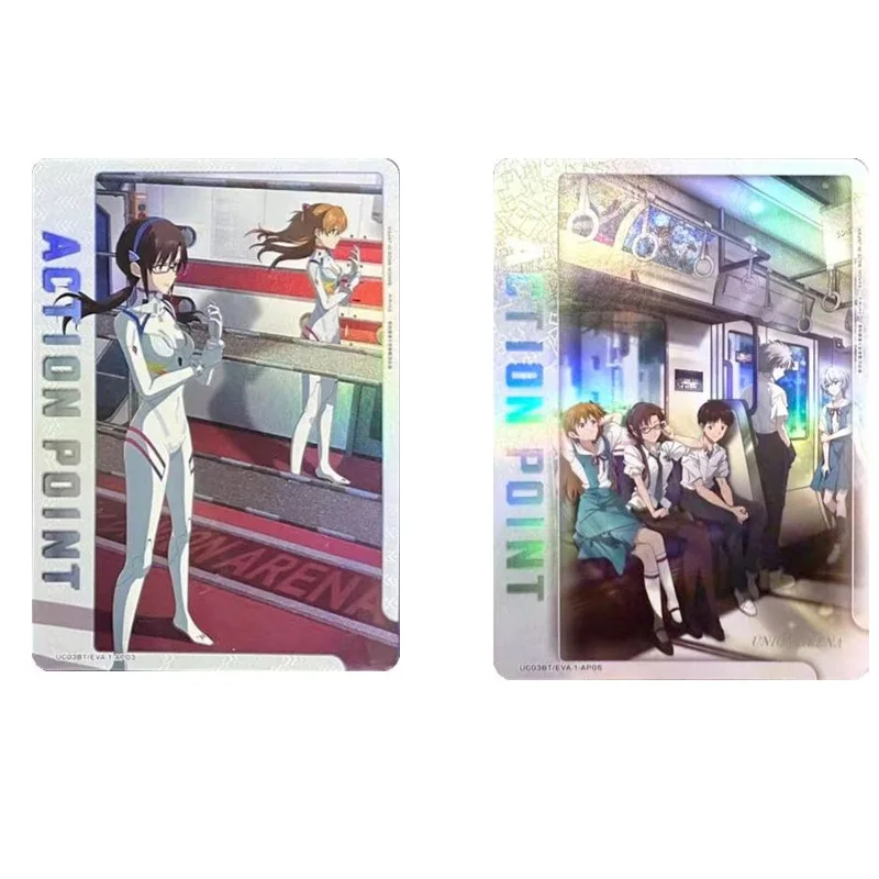 オリジナルバンダイ EVA UA ブースターパック中国語版エヴァンゲリオンバトルレルム拡張 TCG コレクションカード絶妙なギフトおもちゃ