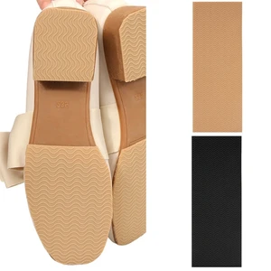 H3CB Retangular Adhesive Shoe Patches Slip Resistant Shoe Cushioning Pad Large Textured Shoe Protectors Pad