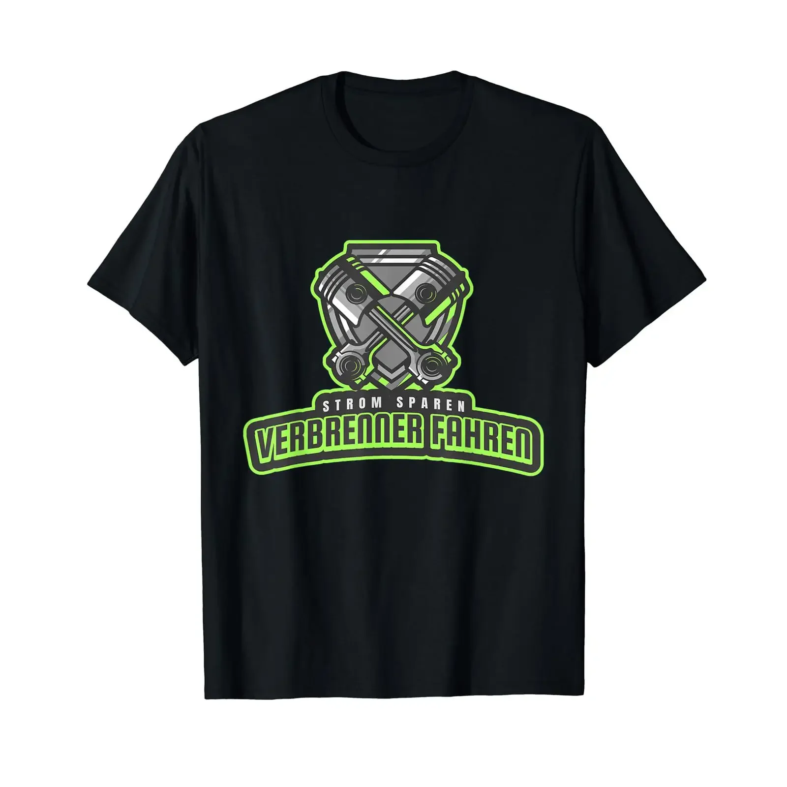 Save electricity by driving combustion engine cars Anti electric car slogan Tuner T shirt vintage Washed streetwear Stylish