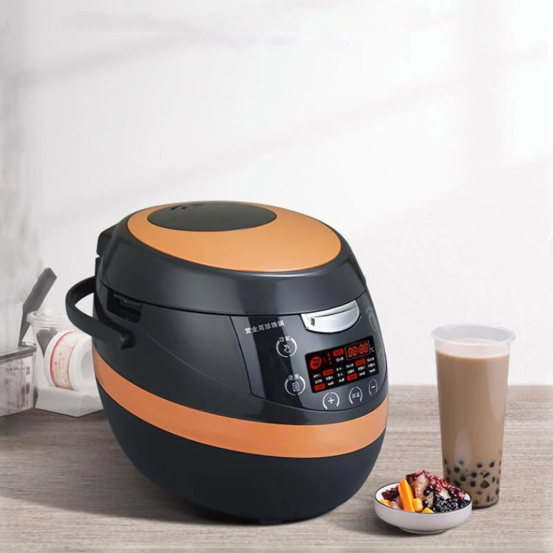 5L Commercial Electric Pearl Cooking Pot Milk Tea Shop boba machine Tapioca Taro ball Sago Red bean cooker Cooking Pot