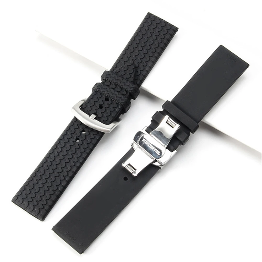 Ремешок силиконовый для часов, 21 мм, 23 мм, для классических гоночных часов, серий 168511-30013015, сменный спортивный ремешок для наручных часов