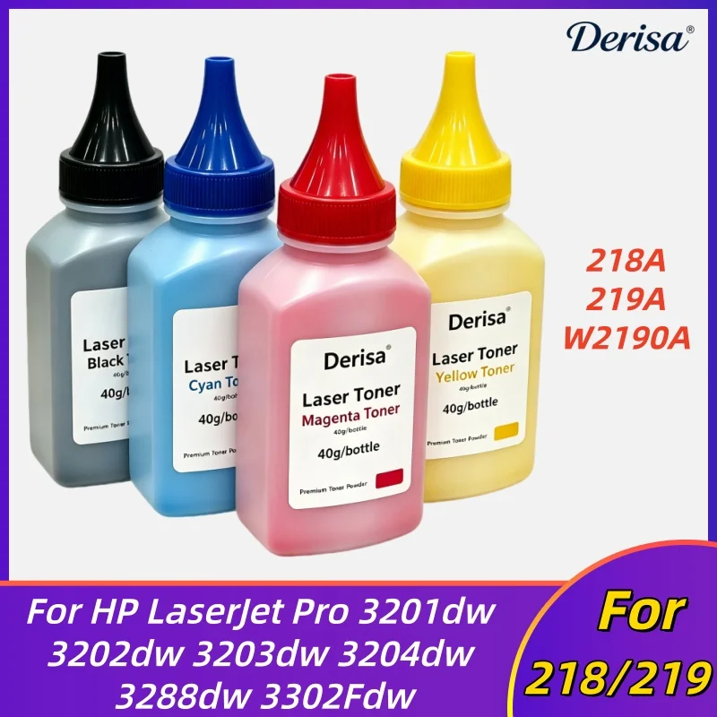 218A 219A W2190A Toner Powder For HP LaserJet Pro 3201dw 3202dw 3203dw 3204dw 3288dw 3302Fdw MFP 3303fdw Laser Printer
