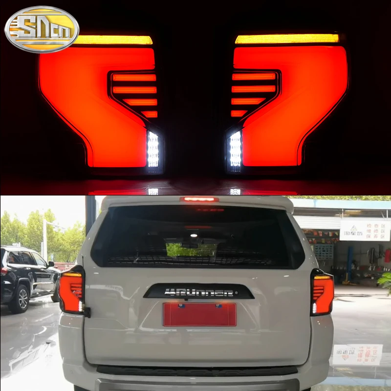 

Rear Running Lamp + Brake + Reverse Light + Dynamic Turn Signal Car LED Taillight Tail Light For Toyota 4Runner N28 2010-2023