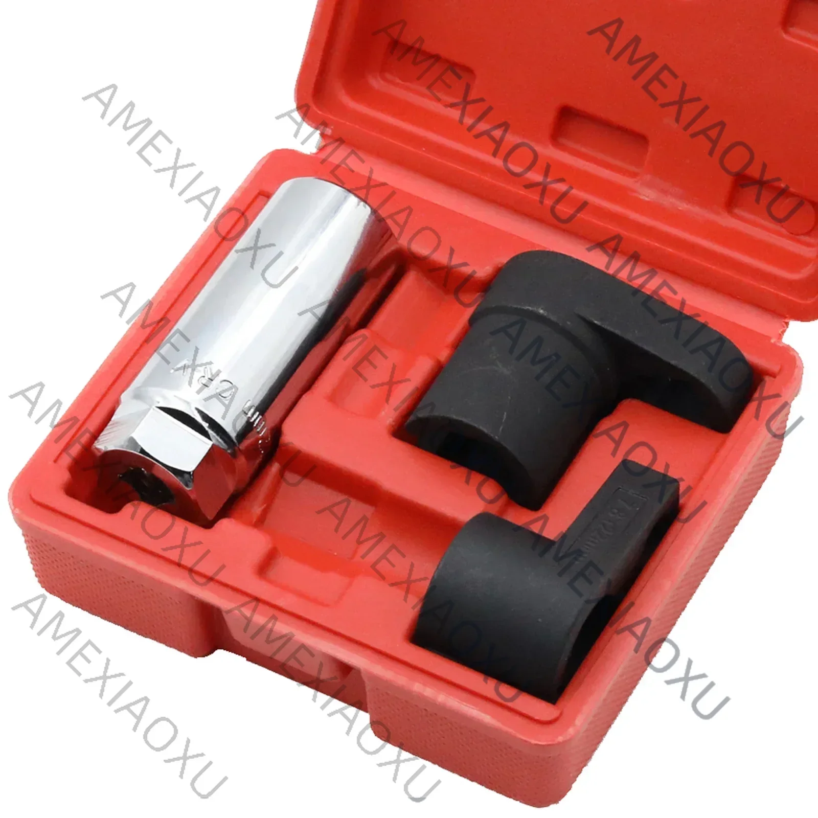 Oxygen Sensor Remover Socket 22mm Automotive Oxygen Sensor Socket Removal Tool Wrench 3 Pcs Wire Gate Accesses Sensor From Side