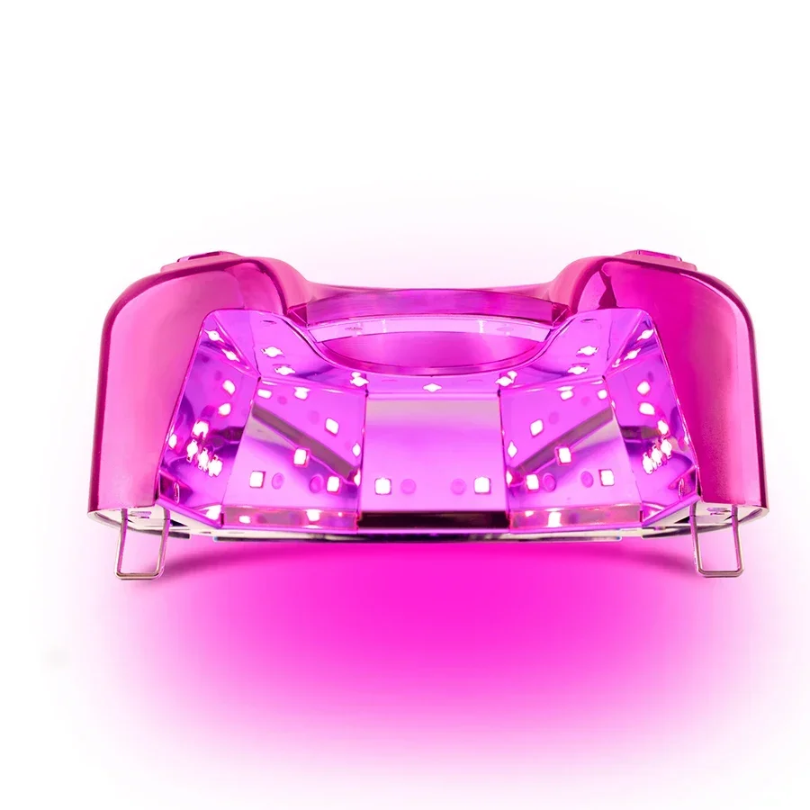 No Logo Rechargeable Nail Lamp with Handle 48W Wireless Gel Polish Dryer Machine LED Light for Nails Cordless Nail UV LED Lamp