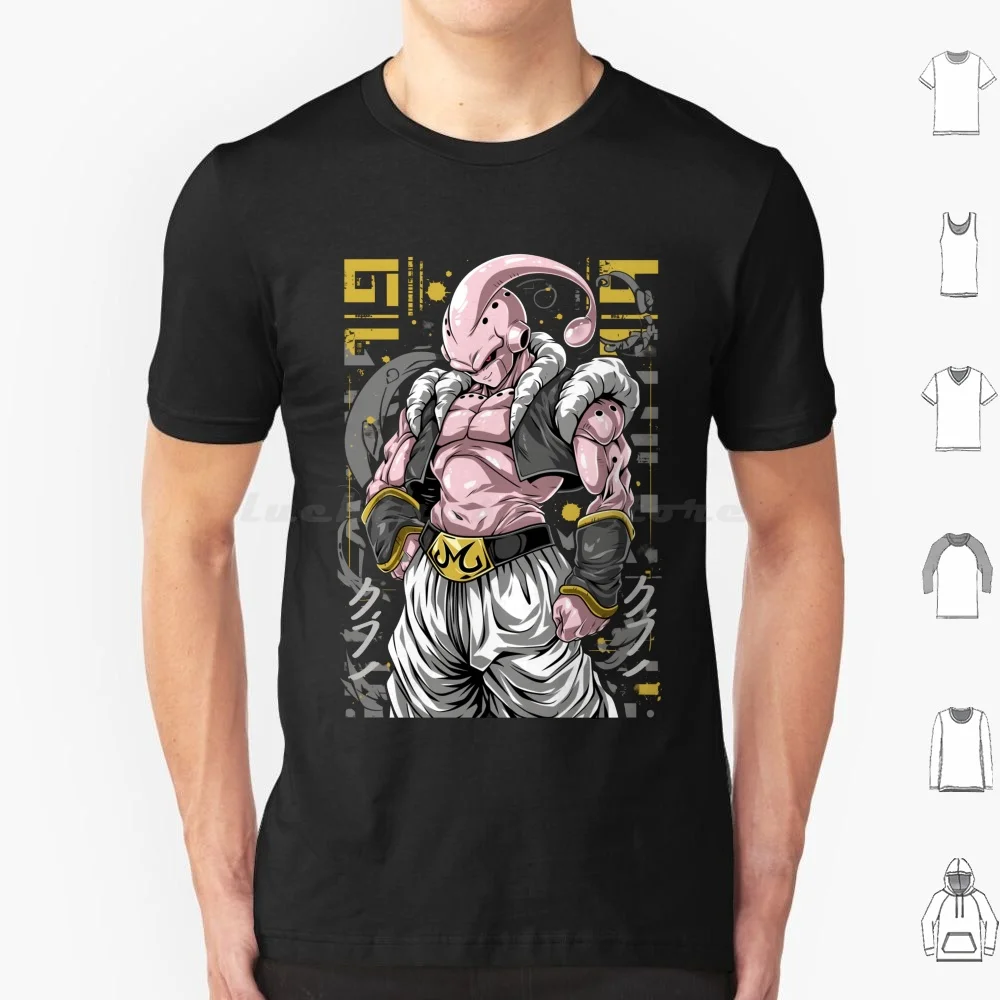 Majin Buu T Shirt Big Size 100% Cotton Majin Buu Majin Buu Dbz Anime Kid Buu Z Manga Z