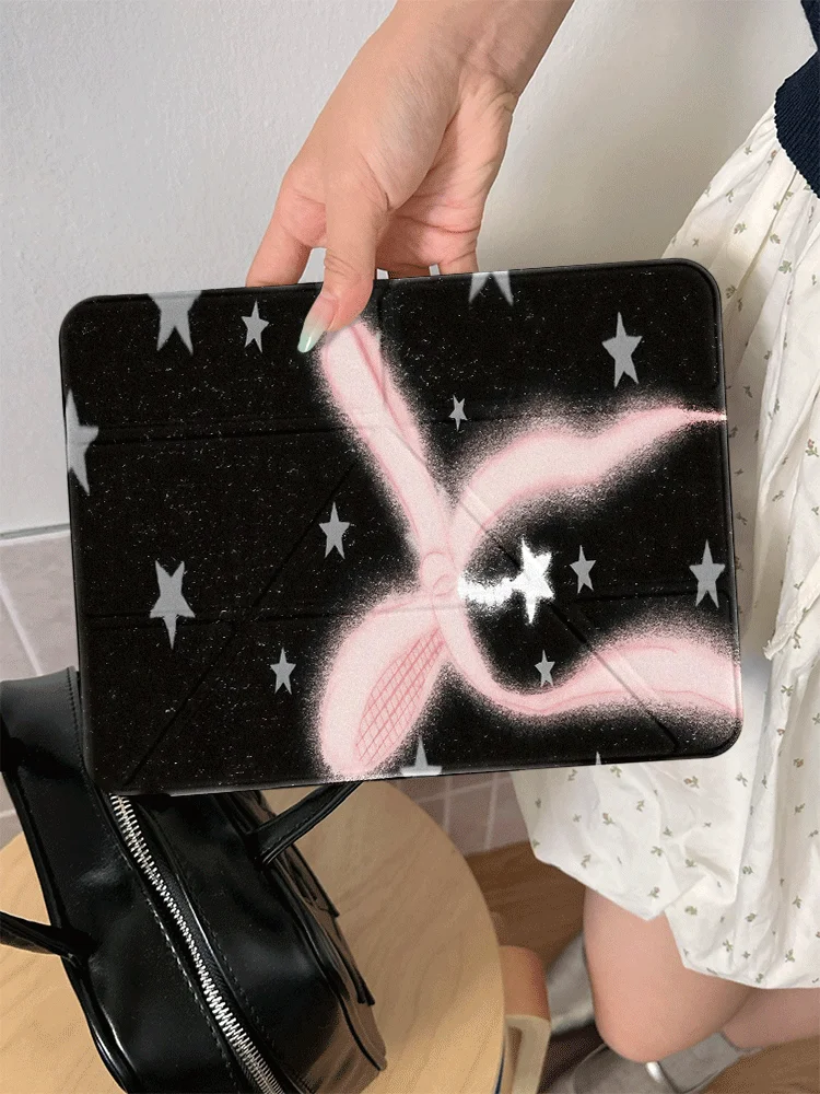 Trendy Spray Pink Bow Star Tablet Case For Redmi K Pad 8.8