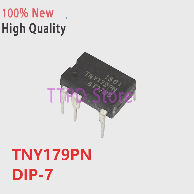 Imported TNY179PN DIP-7 In-line LCD Power Management Chip TNY179P High Quality