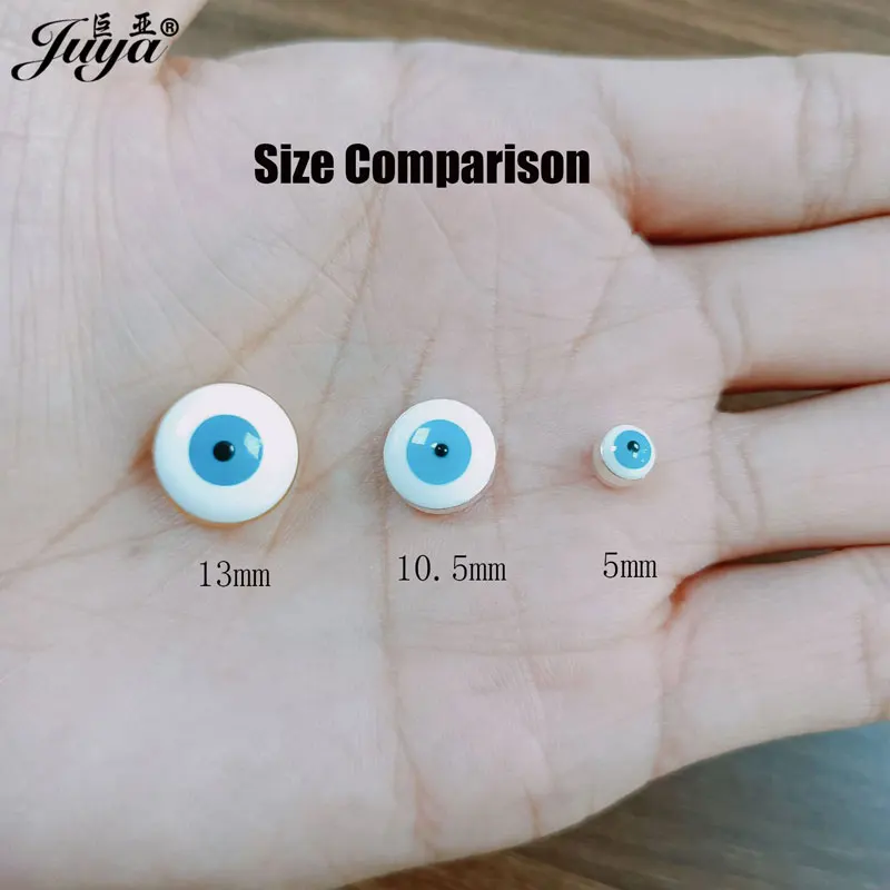 50 teile/los 5mm Spacer Evil Eye Perlen Lose Perlen Für Schmuck Machen DIY Handarbeit Armbänder Liefert Zubehör – Detail 5