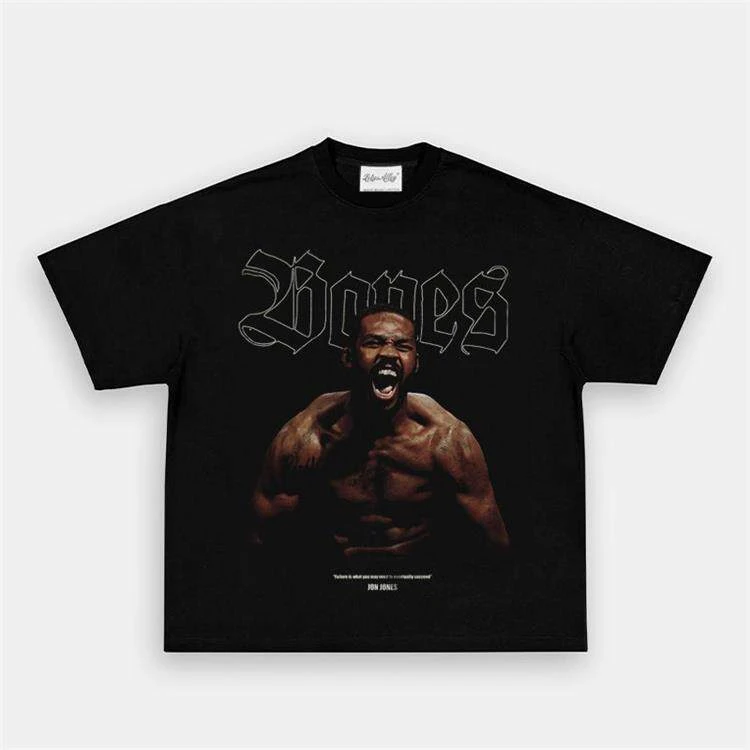 

High-quality Men's Summer New Thick Pure Cotton T-shirt, with Printed Design, Stylish, Breathable, and Sweat-absorbing
