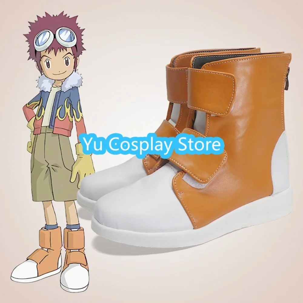 Yu Cosplay Store Daisuke Motomiya Cosplay Shoes Anime Cosplay Shoes Boots Halloween Costumes Props