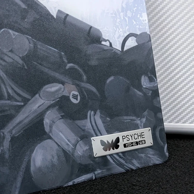SYCHE GEAR MID-01 Yeku アニメ E スポーツ 強化ガラス製マウスパッド