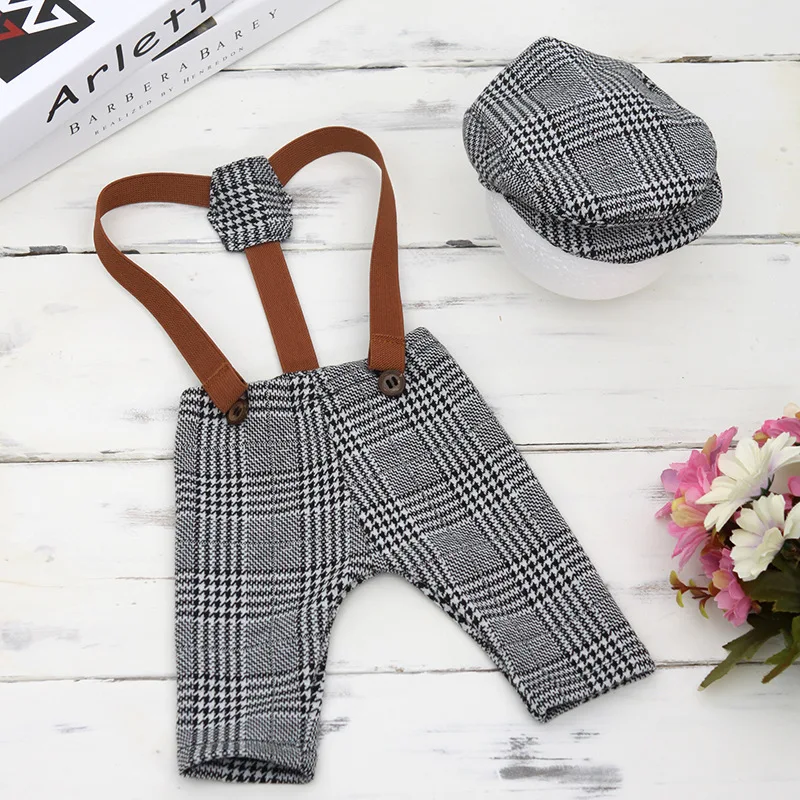 

Newborn photography children's clothing new style 2023 photo props studio modeling baby suspenders wholesale