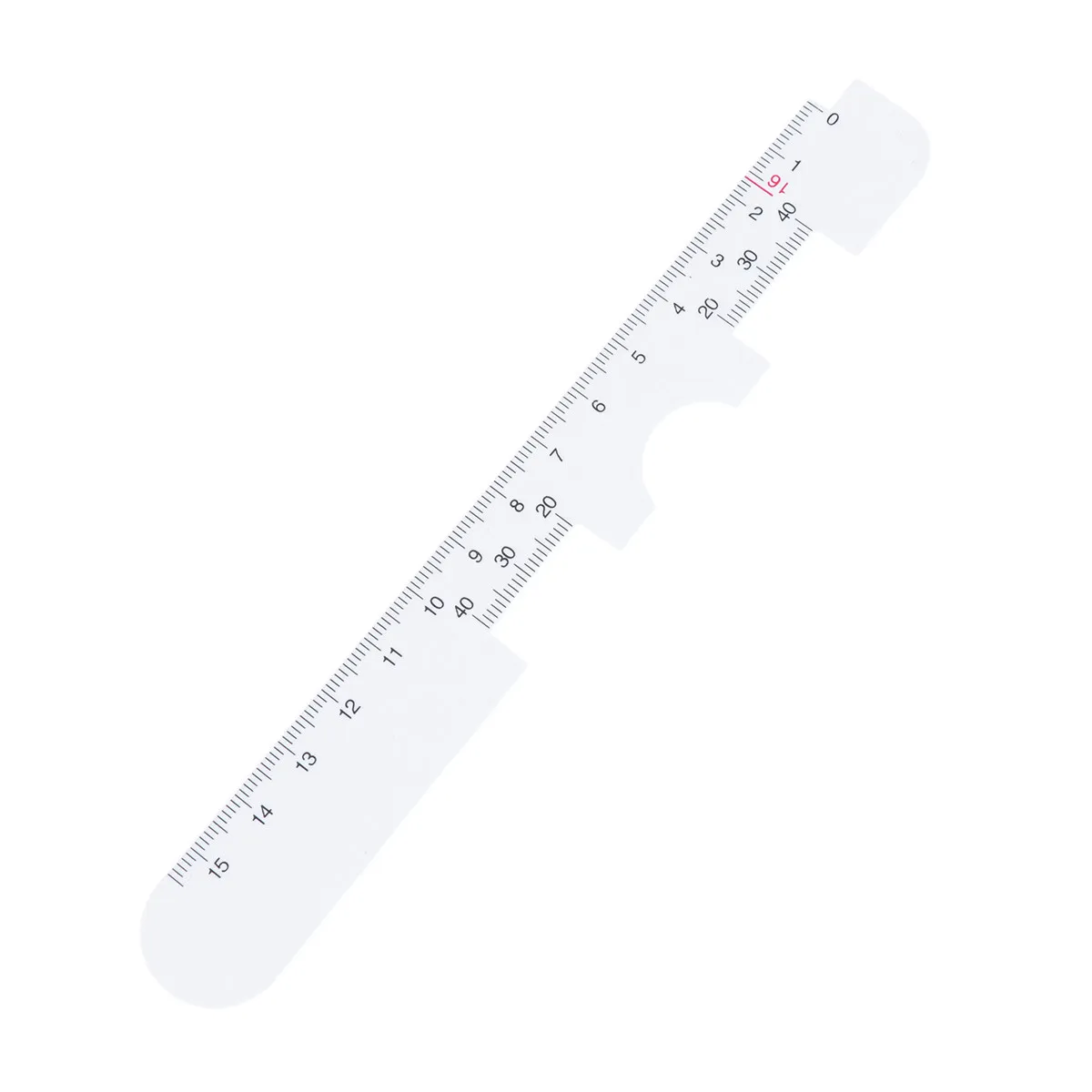 10Pcs Plastic Pd Ruler Pupil Distance Meter Flexible Lightweight for Hospital Pharmaceutical Supplies Eye Ophthalmic