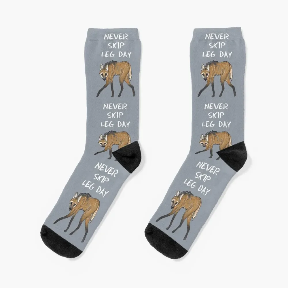 

Maned wolf - Animal series Socks hip hop sport Socks Ladies Men's