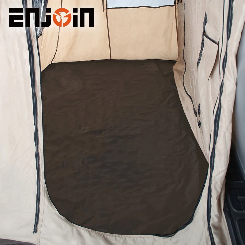 ENJOIN Wholesale 4 Person Oxford One Bedroom Four-Season Waterproof Multi-Layer UV-anti Roof Tent Annex Car Rear Tent