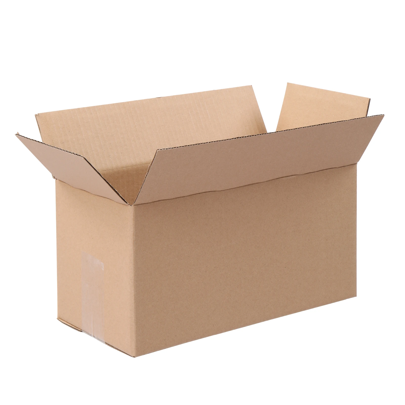 

50pcs Logistics Cartons, Corrugated Paper Boxes 12x6x6", Thick 3mm, Moisture Proof, Cardboard Box in Kraft Paper Color