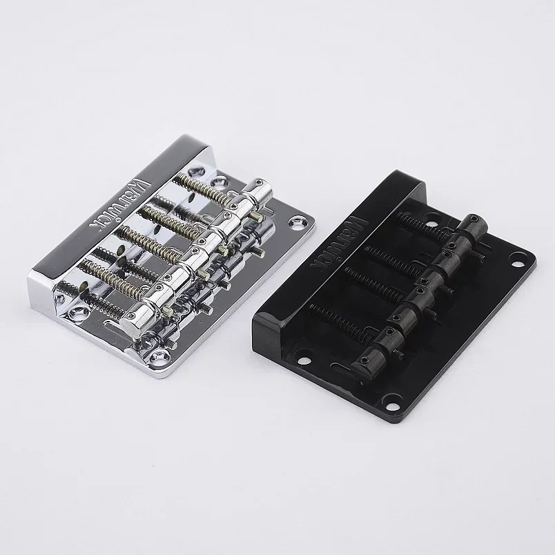 

Guitar Equipment Accessory-【Made in Korea】1 set of original authentic 4-string bass bridge black