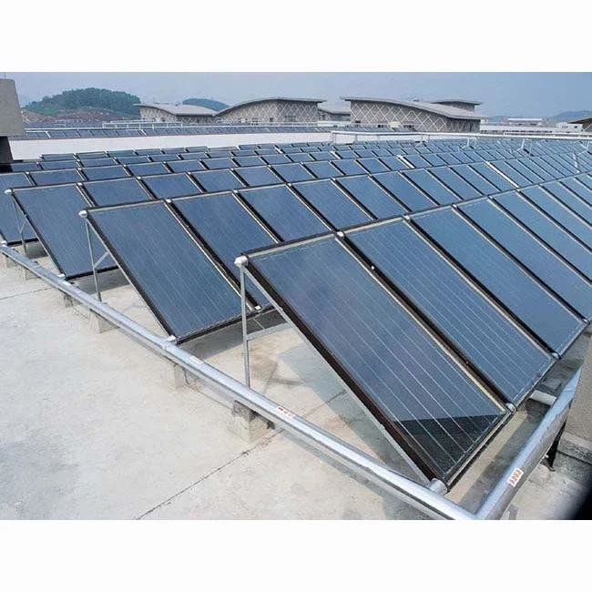 Customized Professional Aluminium Flat Plate Solar Collectors for Industrial Solar Hot Water Project
