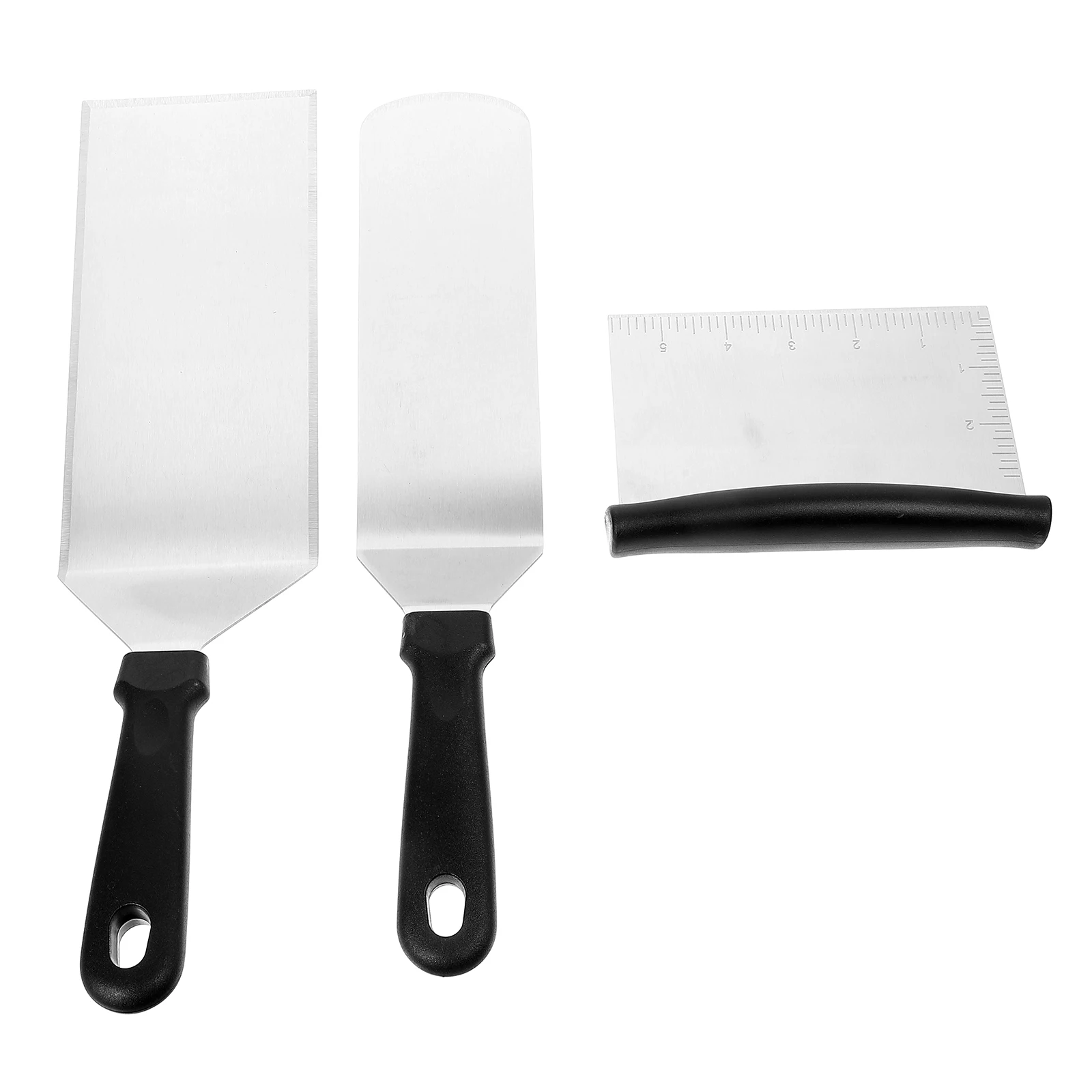 

Stainless Steel Spatula Steak Shovel Cooking Utensils Griddle Fish Roaster Kitchen Gadget Portable