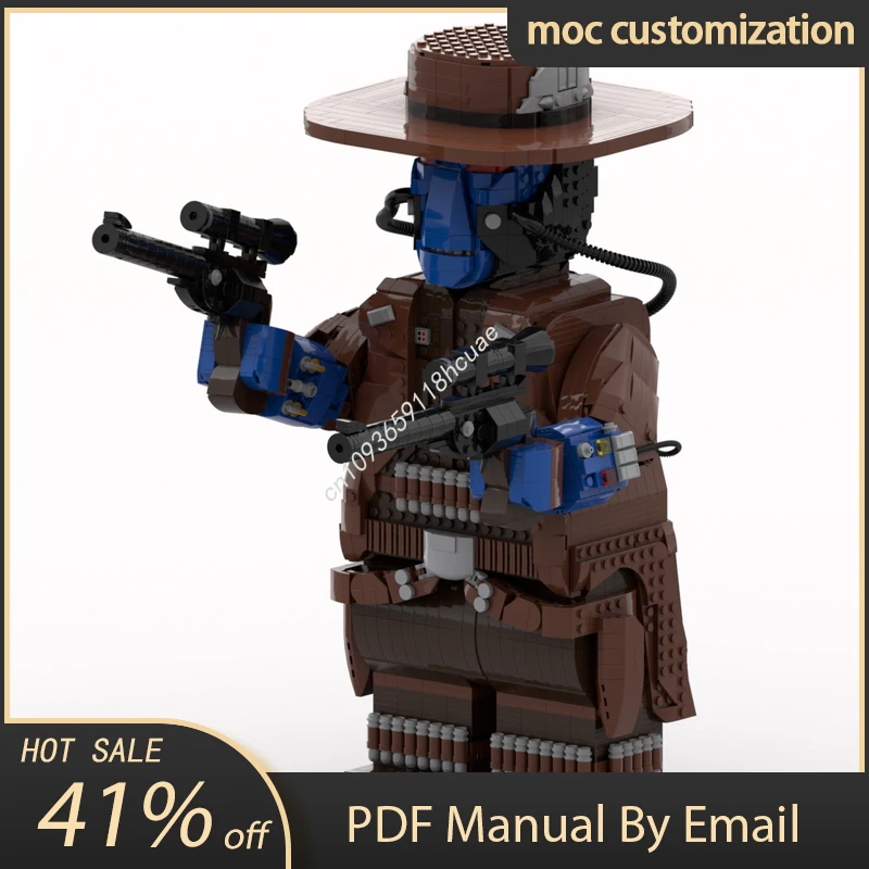 

3011pcs Moc Star Battle Cad Bane Mega Figure Helmet Model Building Blocks Bricks Diy Creative Assembly Educational Toy Kid Gift