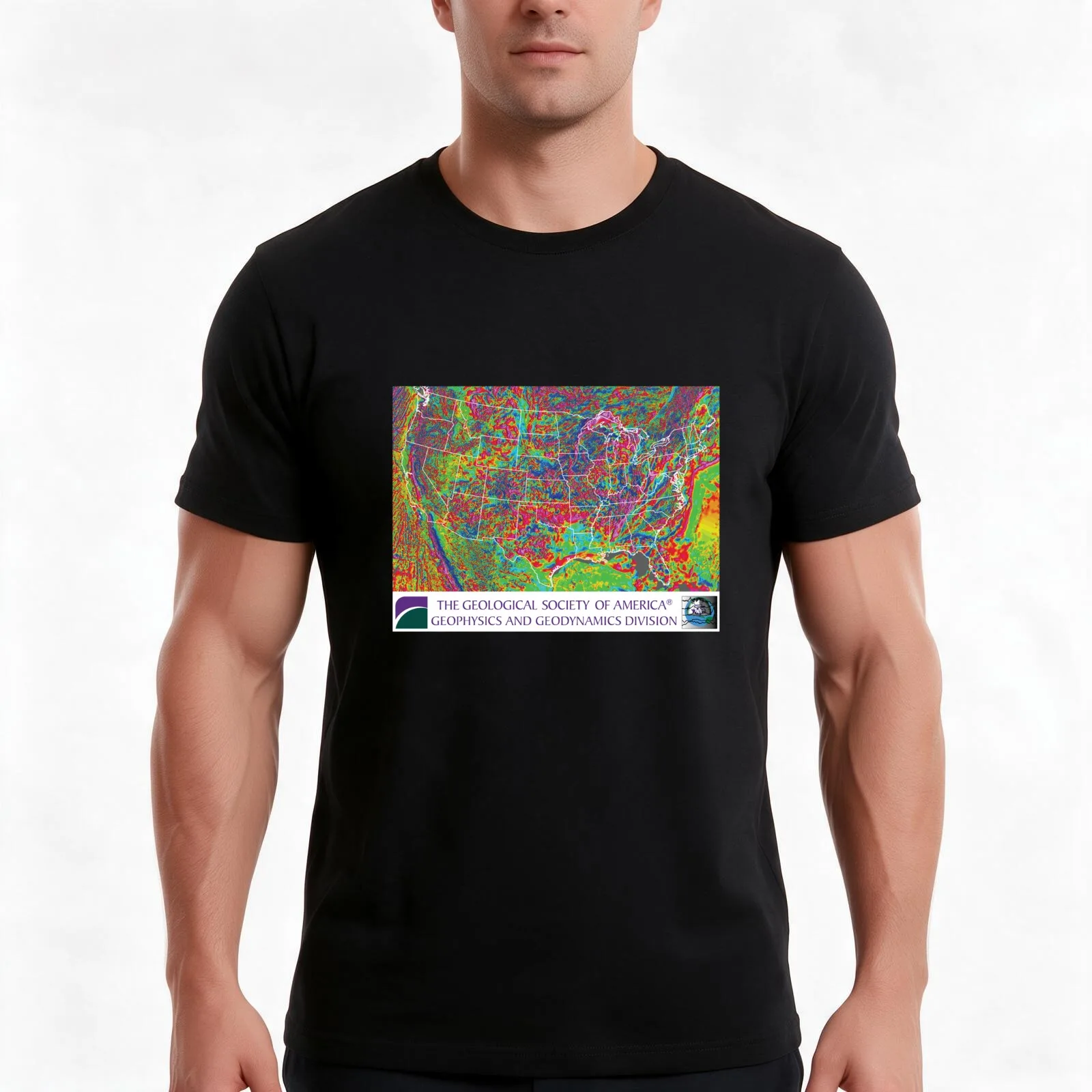 Magnetic anomaly map T-Shirt Summer Casual Cotton Tee Oversized Streetwear Tops Vintage Graphic Print Loose Fit Short Sleeve