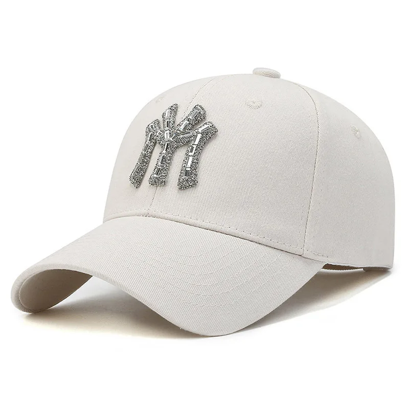 MY Luxury Diamond Damen-Baseballmütze, geeignet für alle Jahreszeiten, Outdoor-Sportkappe, Herrenmode-Trend, lässige Entenzungenhüte – Detail 9