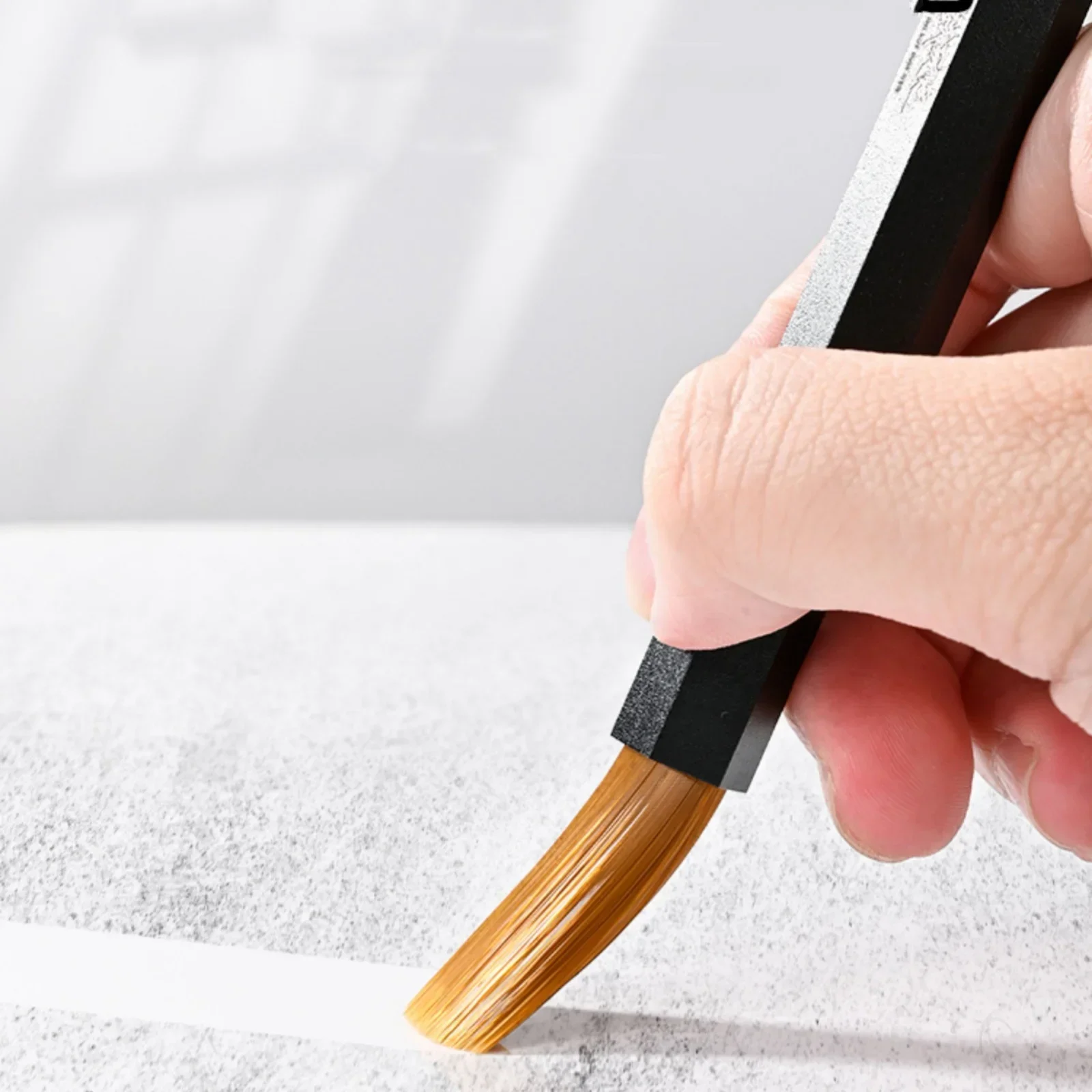 MSWZ MS105 Model Engraving Gap Aluminum Alloy Cleaning Brush Plastic Model Cleaning Tools for Modeler Hobby Tools DIY