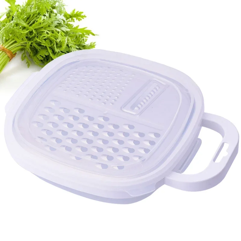 4-in-1 Plastic Manual Vegetable Chopper Slicer Cheese Carrot Shredder Potato Grater French Fry Cutter Kitchen Fruit Accessories
