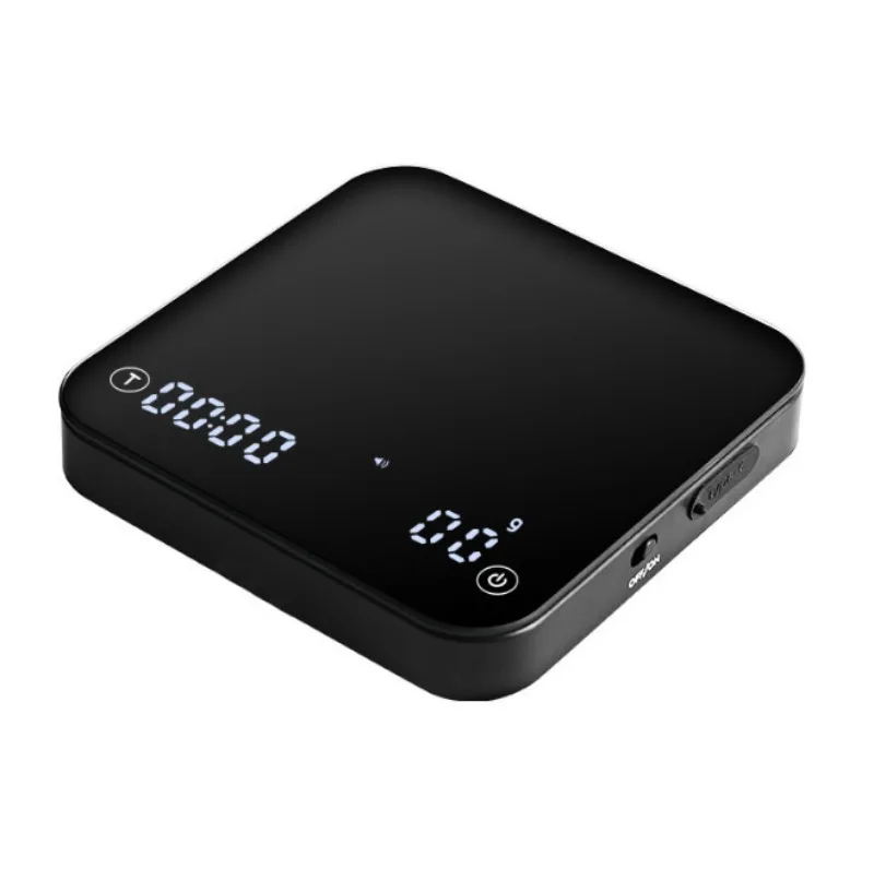 Double display smart coffee scale professional hand brewing timing coffee electronic scale 0.1g weighing high precision